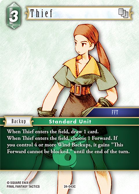 Thief - Foil - Final Fantasy TCG