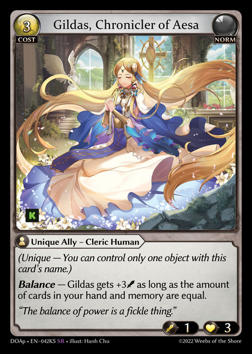 Gildas, Chronicler of Aesa (KS) DOAp EN-042KS
