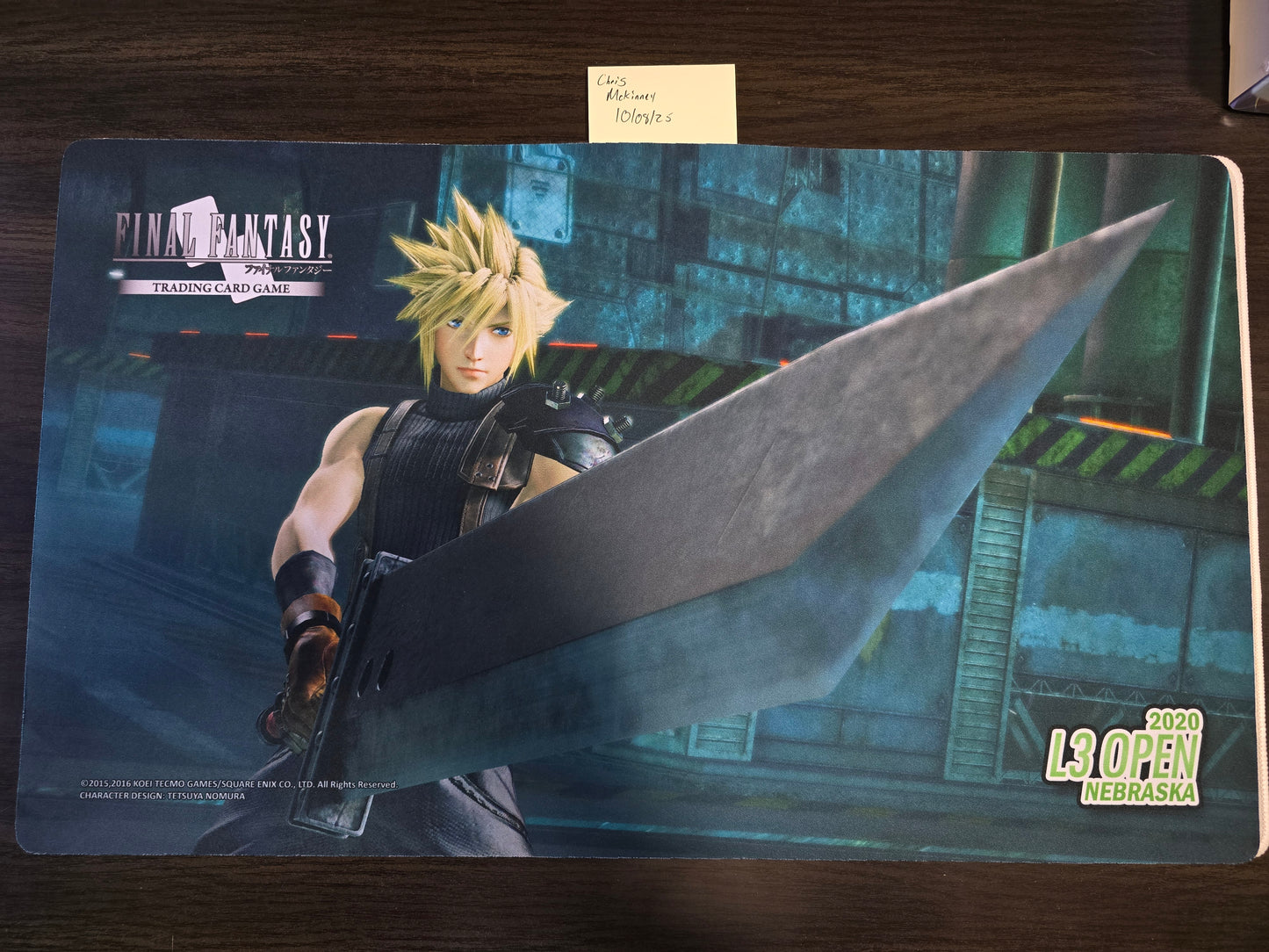 Final Fantasy TCG L3 Open "Cloud" Playmat
