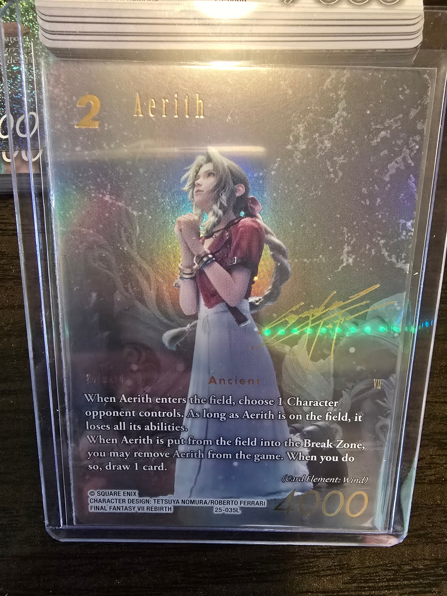 Aerith 25-035L (Full Art Signature)
