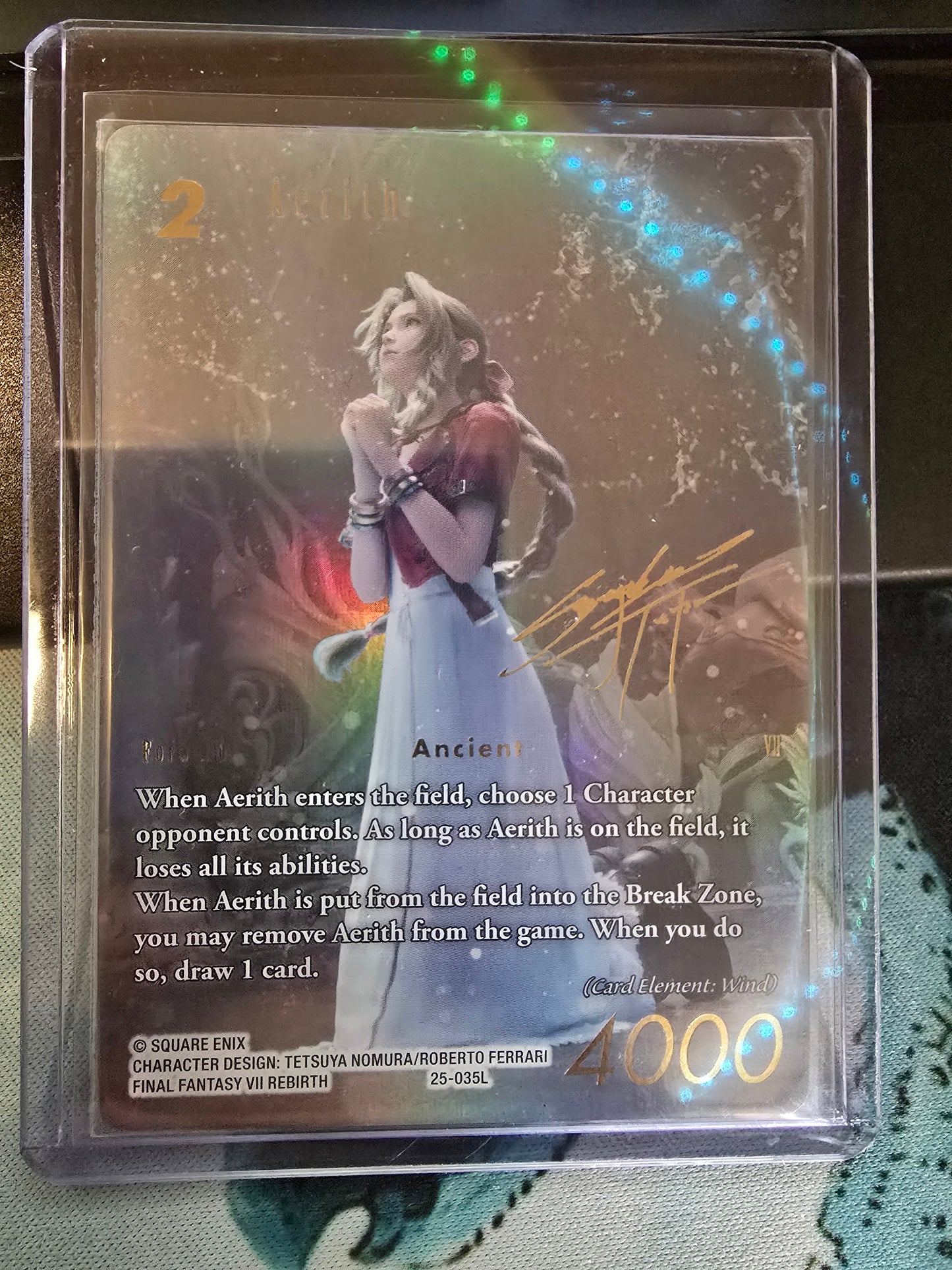 Aerith 25-035L (Full Art Signature)