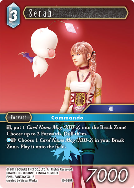 Serah 10-035R Foil - Final Fantasy TCG