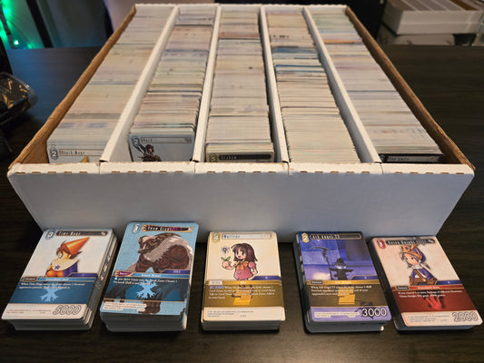 Final Fantasy TCG Bult Lot (Over 1000 Cards)