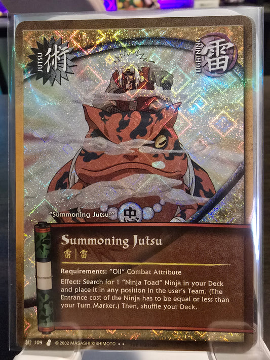 Summoning Jutsu (109) Diamond Foil 1st Edition