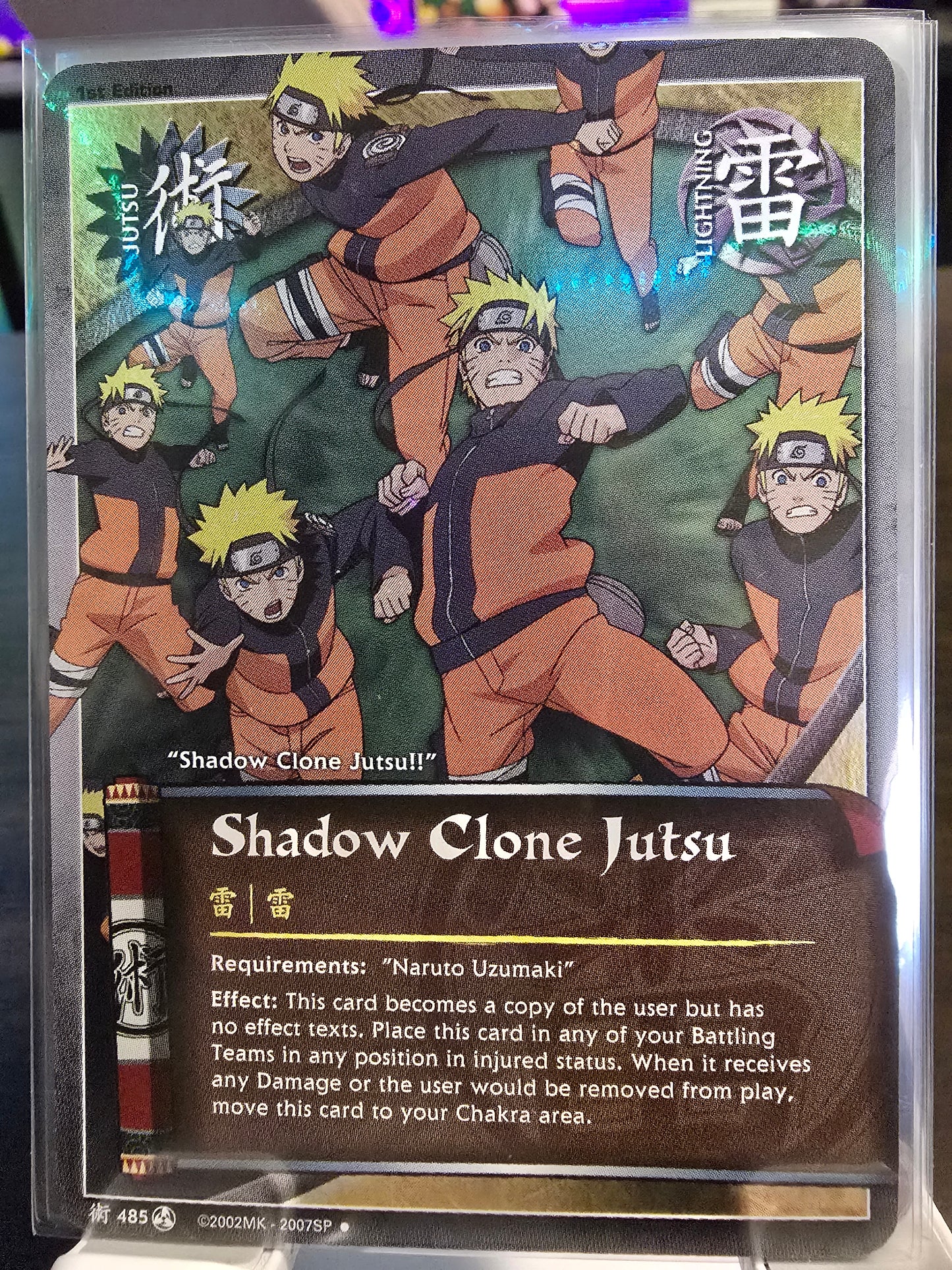 Shadow Clone Jutsu (485) Foil 1st Edition