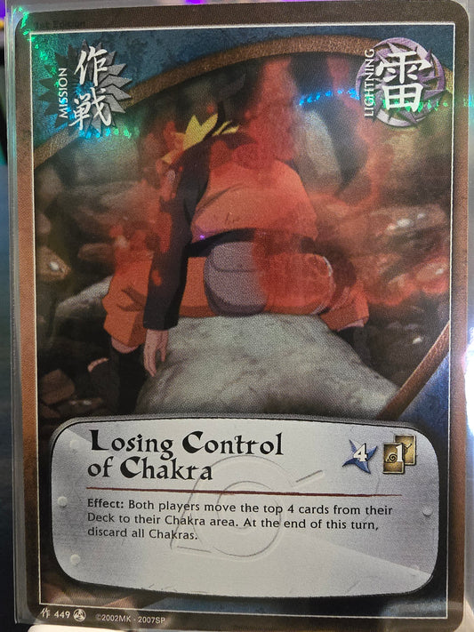 Losing Control of Chakra (449) 1st Edition Foil