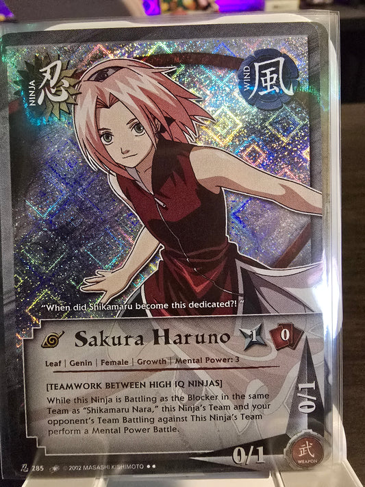 [Teamwork Between High IQ Ninjas] Sakura Haruno (285) 1st Edition Diamond Foil