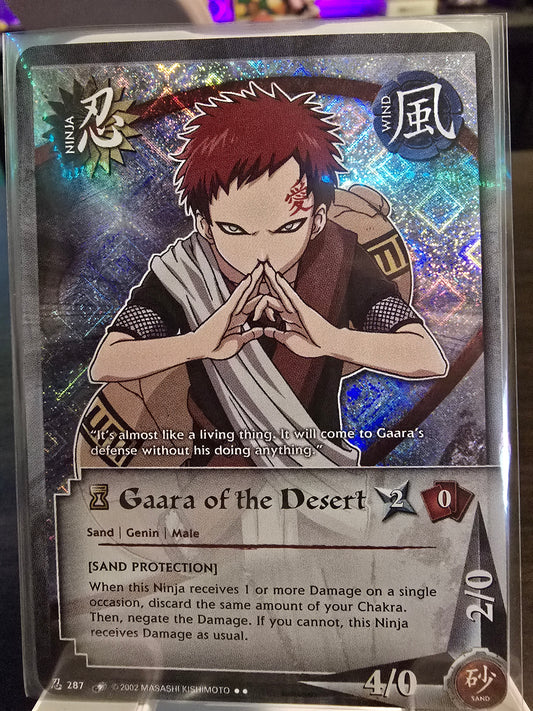 [Sand Protection] Gaara of the Desert (287) 1st Edition Diamond Foil