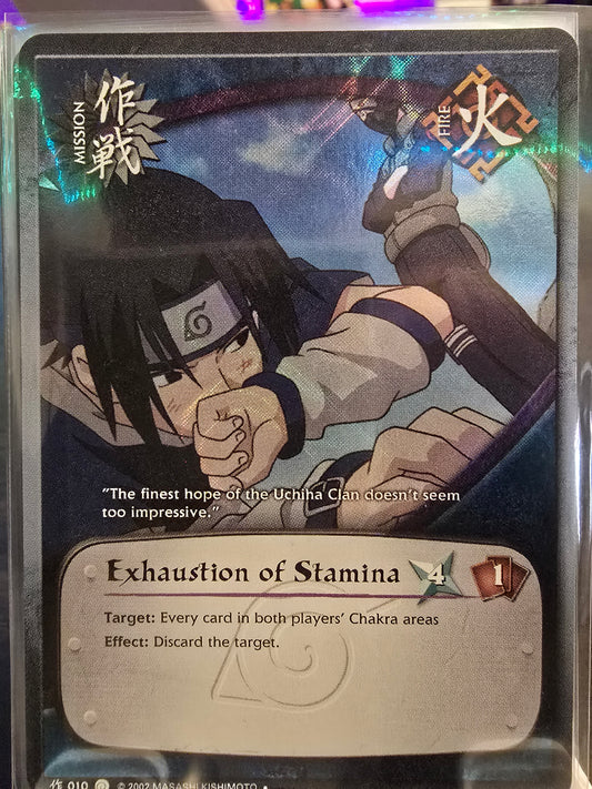 Exhaustion of Stamina (010) Wavy Foil