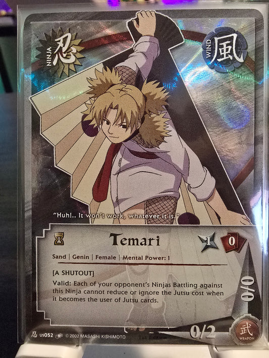 [A Shutout] Temari (us052) 1st Edition Foil