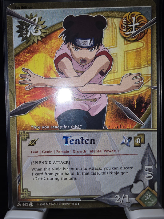 [Splendid Attack] Tenten (562) 1st Edition Rainbow Text