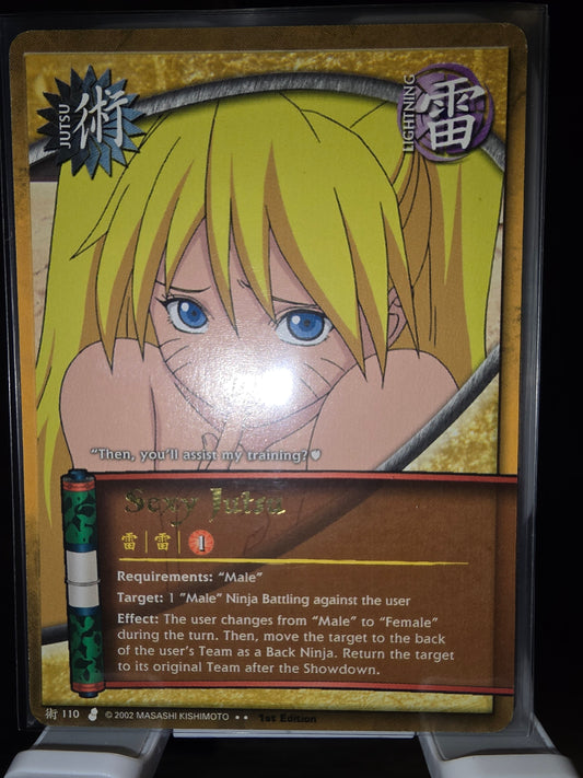 Sexy Jutsu (110) 1st Edition Gold Text