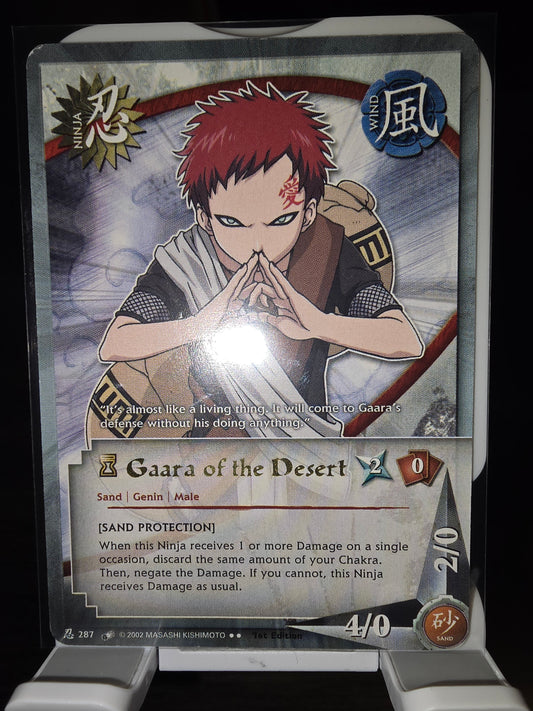 [Sand Protection] Gaara of the Desert (287) 1st Edition Gold Text