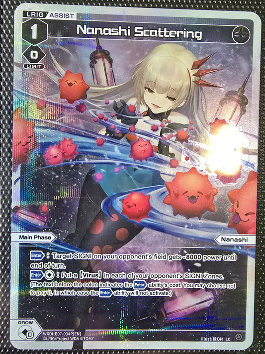 Nanashi Scattering (Parallel Foil) - Wixoss Welcome Back Diva -Lostorage-