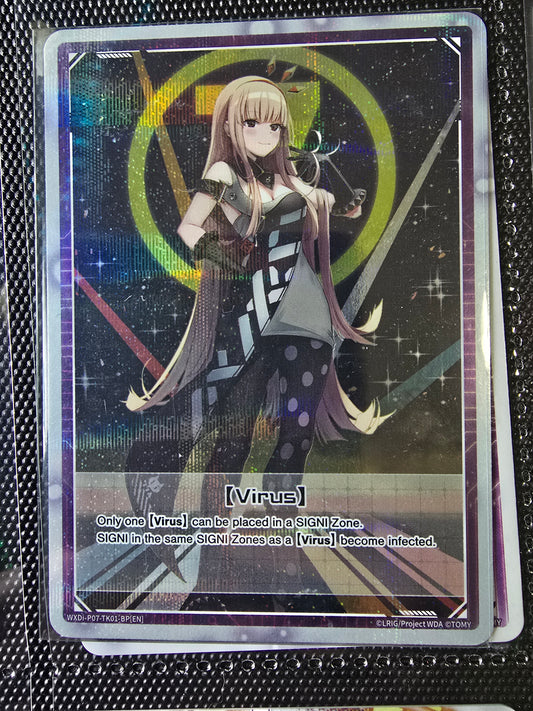 [Virus] (Parallel Foil) // Servant ZERO (Non-Foil) - Wixoss Welcome Back Diva -Lostorage-