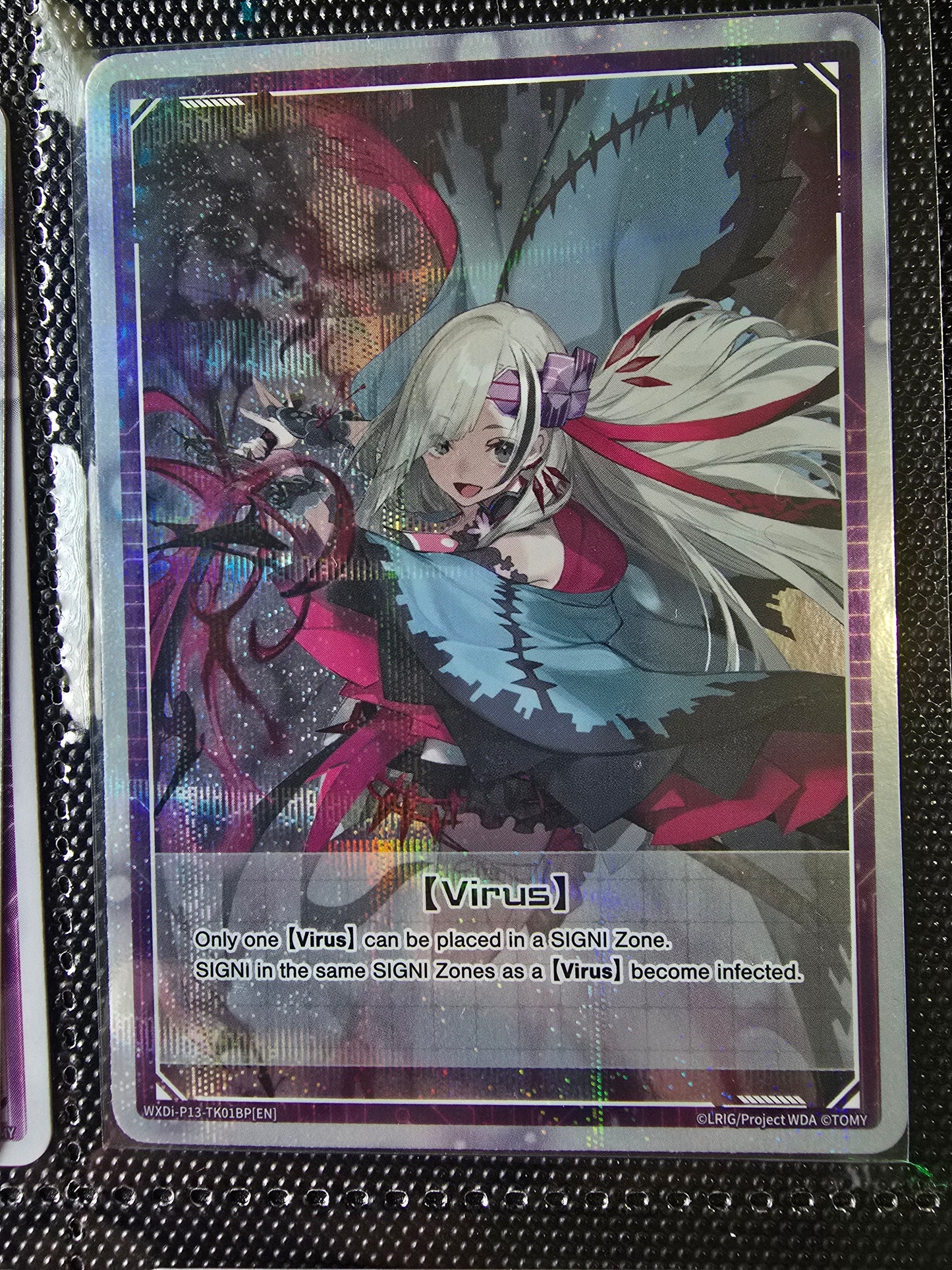 [Virus] (Parallel Foil) // Servant ZERO (Non-Foil) - Wixoss Concord Diva