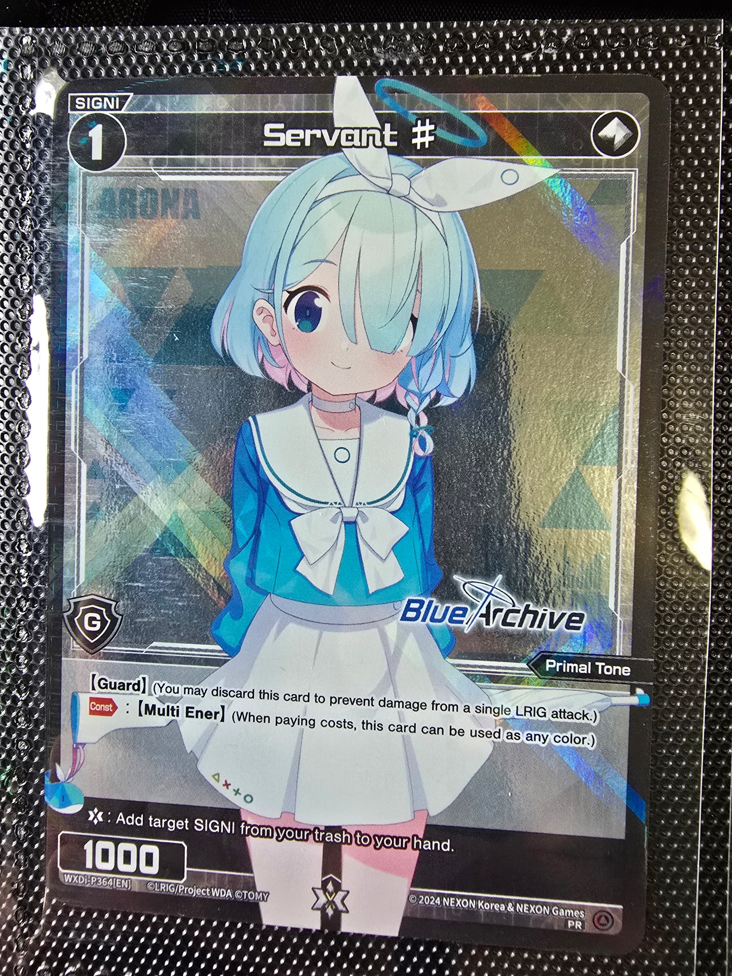 Servant # (P3654) - Wixoss Promos