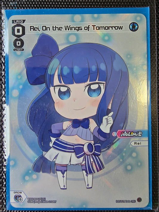 Rei, On the Wings of Tomorrow (Chibi) Foil - Wixoss Promos