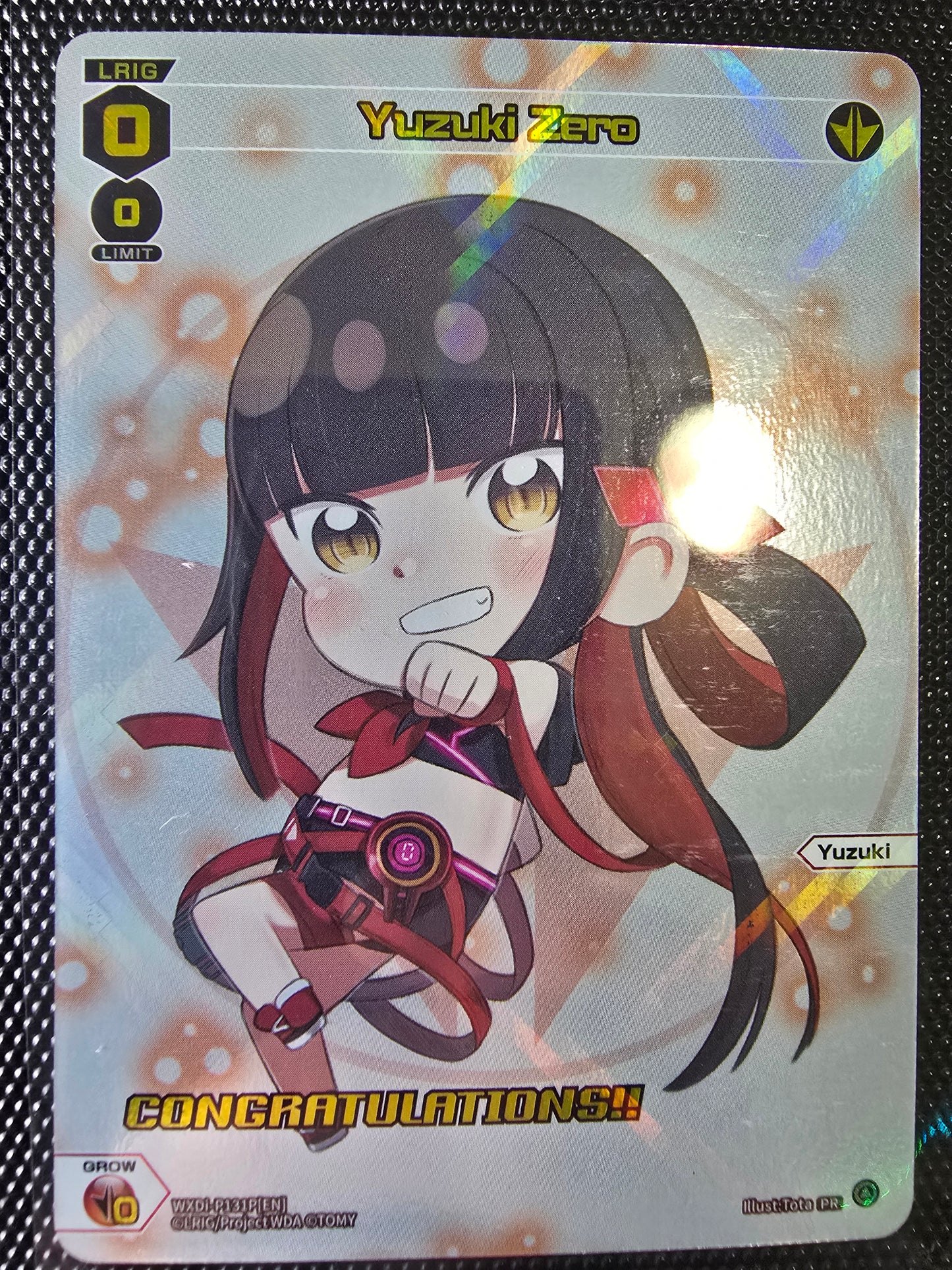 Yuzuki Zero (Congrats) (Chibi) Foil - Wixoss Promos