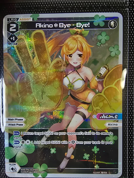Akino *Bye - Bye! (Parallel Foil) - Wixoss Glowing Diva