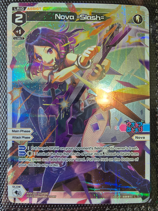 Nova =Slash= (Parallel Foil) - Wixoss Glowing Diva