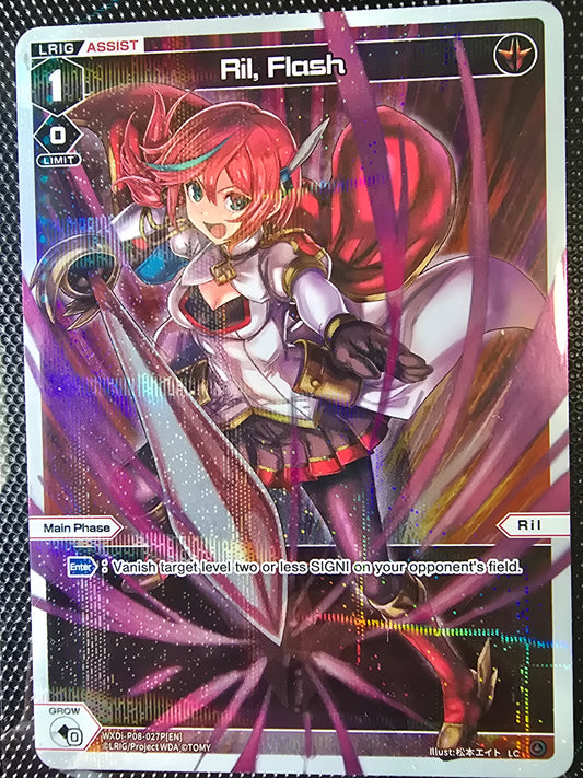 Ril, Flash (Parallel Foil) - Wixoss Spread Diva