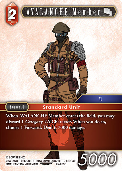 AVALANCHE Member 25-003C Foil