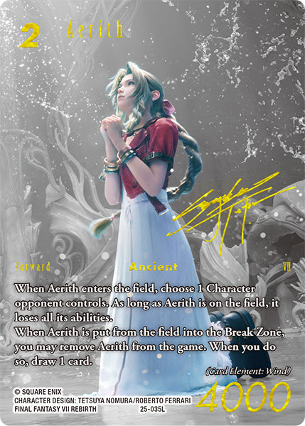 Aerith 25-035L (Full Art Signature)
