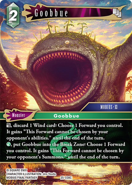 Goobbue 25-038C Foil - Final Fantasy TCG
