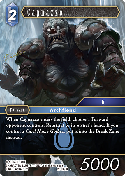 Cagnazzo 25-089R Foil