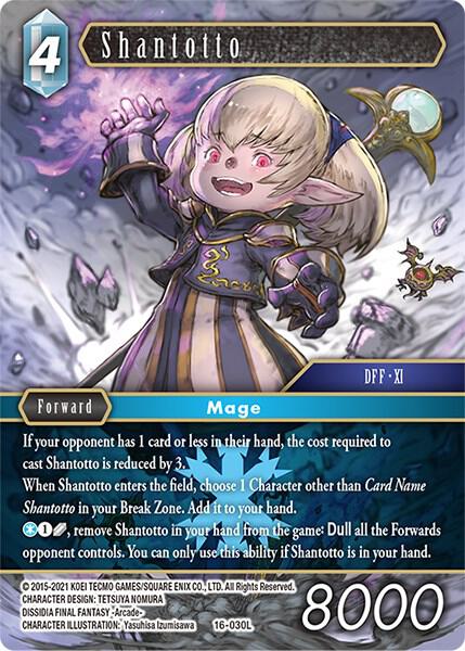 Shantotto (16-030L) Foil - Final Fantasy TCG