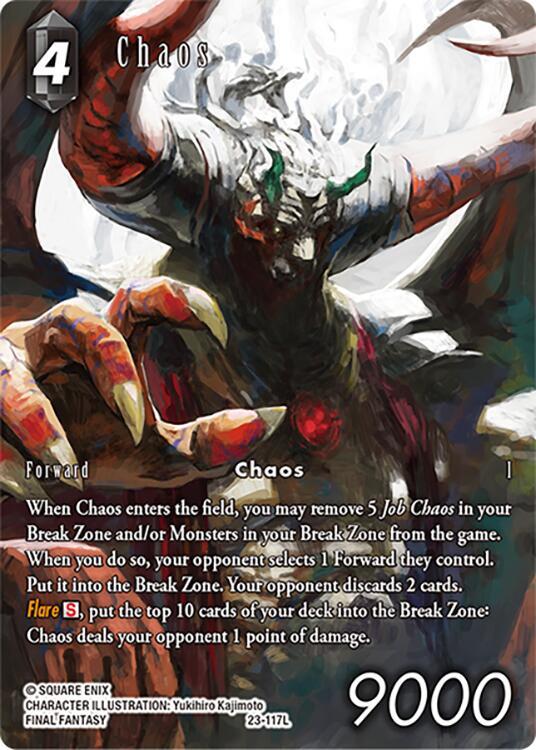 Chaos 23-117L (Full Art) - Final Fantasy TCG