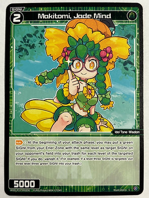 Makitomi, Jade Mind