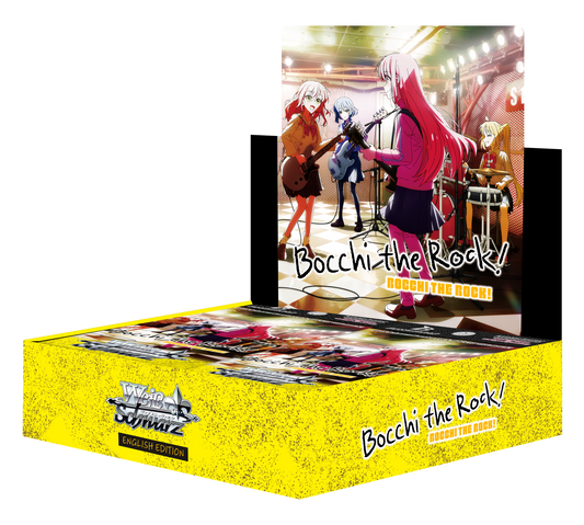 PRE-ORDER Weiss Schwarz English Edition Bocchi the Rock! Booster Box/Case