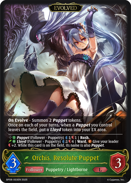 Orchis, Resolute Puppet / Orchis, Vengeful Puppet