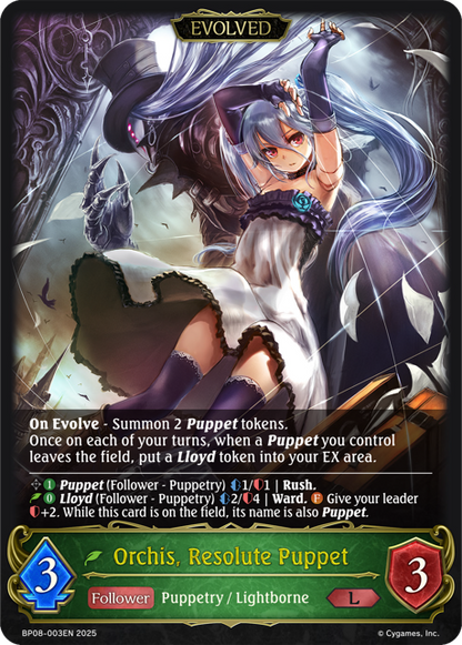 Orchis, Resolute Puppet / Orchis, Vengeful Puppet
