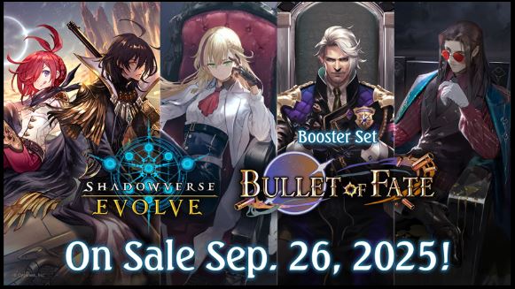 PRE-ORDER Shadowverse: Evolve Set 11, Bullet of Fate Booster Box