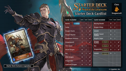 Shadowverse: Evolve - Wrath of the Greatwyrm Starter Deck