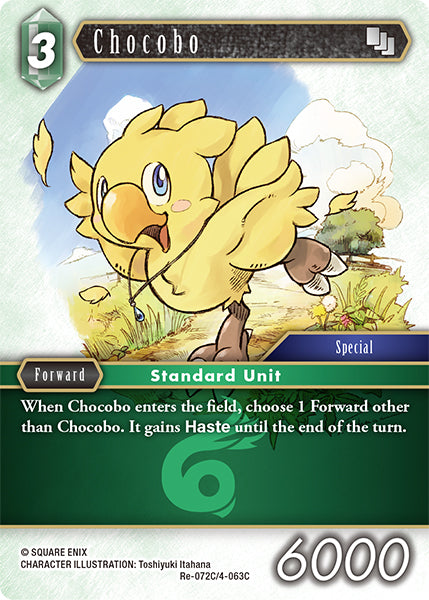 Foil - Chocobo (4-063C)