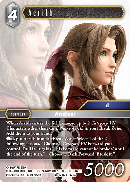 Foil - Aerith - Final Fantasy TCG
