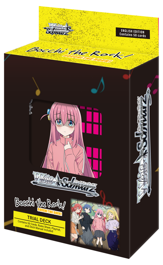 PRE-ORDER Weiss Schwarz English Edition Bocchi the Rock! Trial Deck