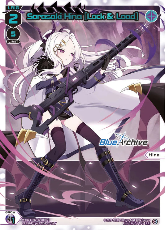 Wixoss - Blue Archive Diva Sorasaki Hina [Lock & Load] LR