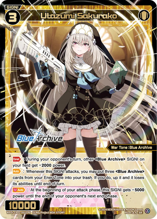 Wixoss - Blue Archive Diva Utazumi Sakurako