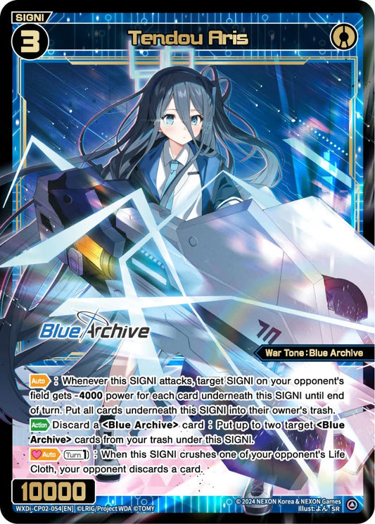 Wixoss - Blue Archive Diva Tendou Aris