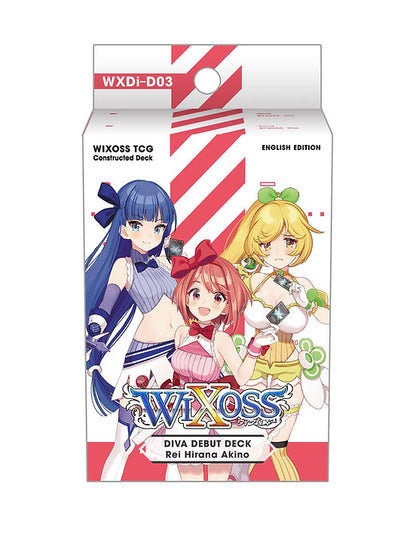 WiXoss English Ed. DIVA DEBUT DECK Rei Hirana Akino